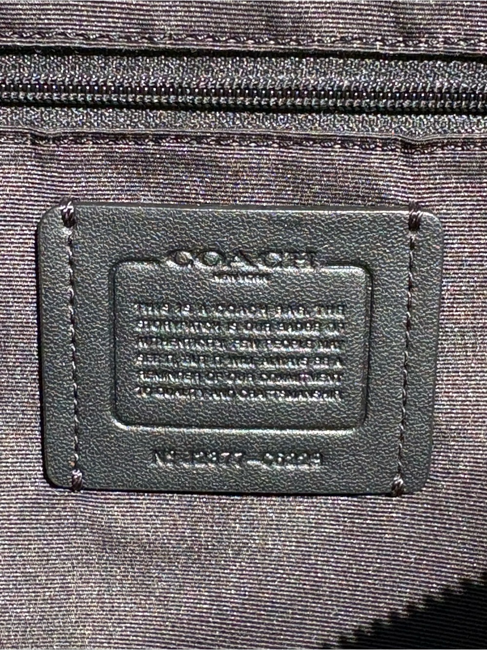 COACH Kacey Satchel In Black C6229 - Picture 9 of 11
